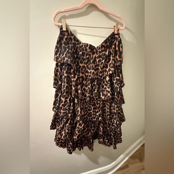 NWT - J. Crew Ruffle Maxi Skirt in Leopard - Picture 6 of 8